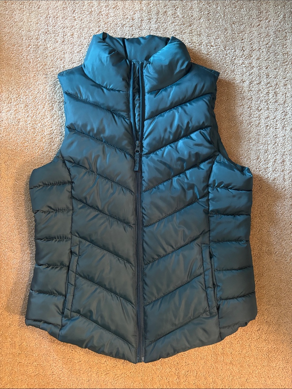 Green Puffer Vest